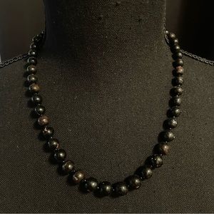 beaded necklace